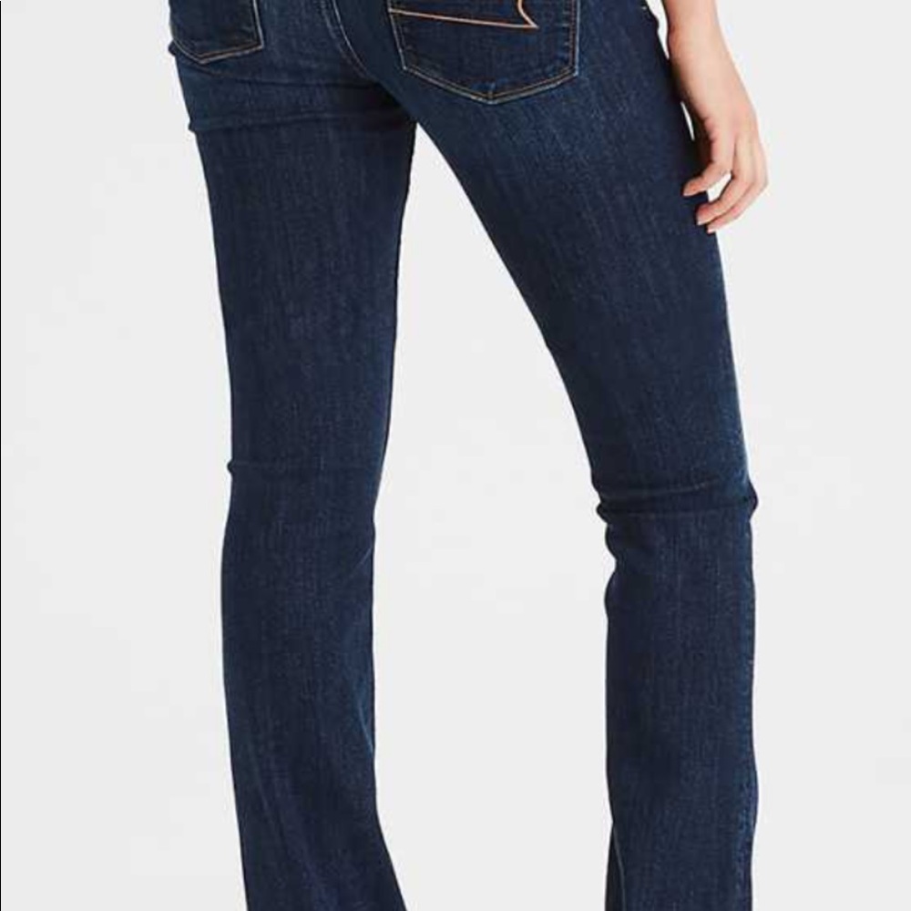 American Eagle Hi-Rise Artist Flare Jeans. These always sell out on their site!